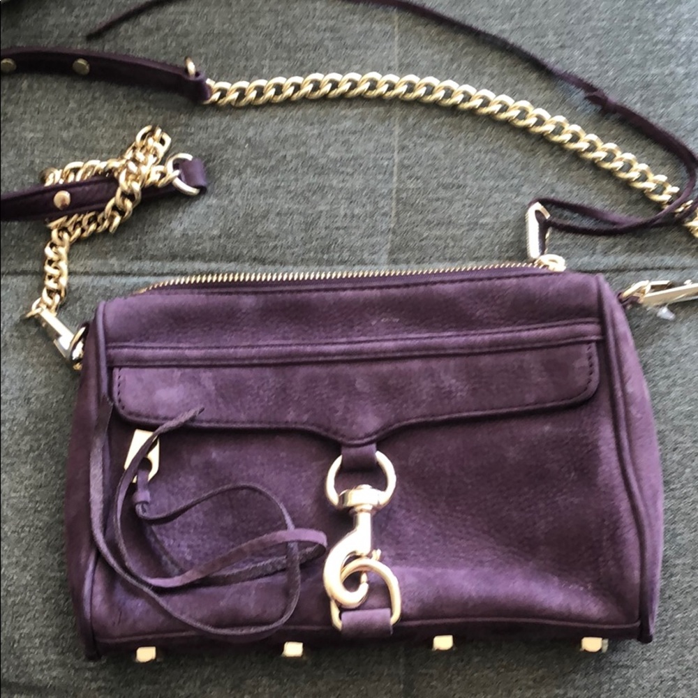 Rebecca Minkoff suede crossbody